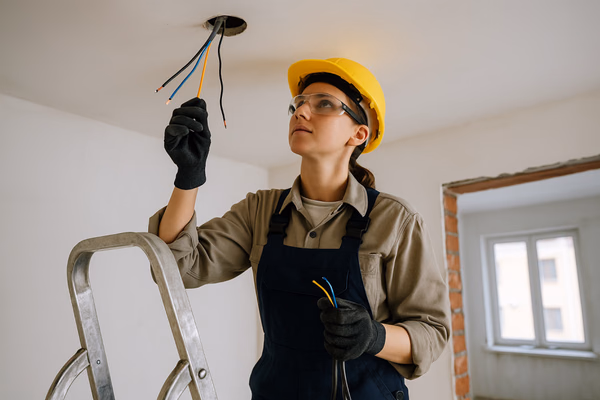 AI phone answering for electricians - 24/7 virtual receptionist for electrical services