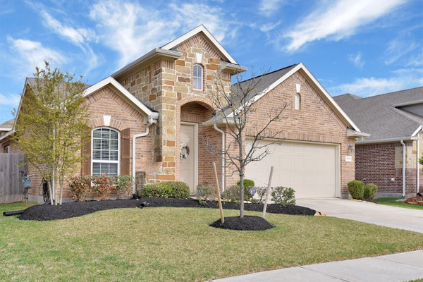 Professional home inspector examining a residential property