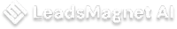 LeadsMagnet AI receptionist logo