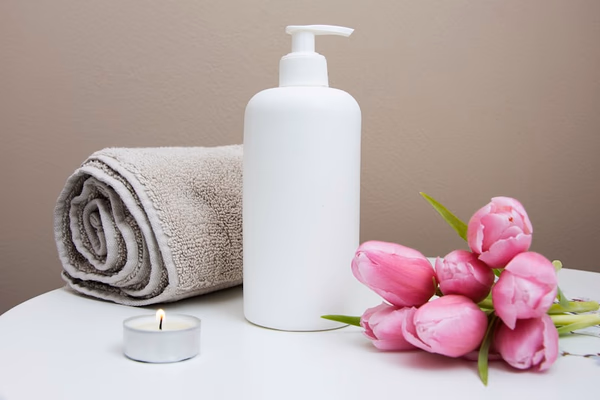 Serene spa treatment room with massage table and relaxing ambiance